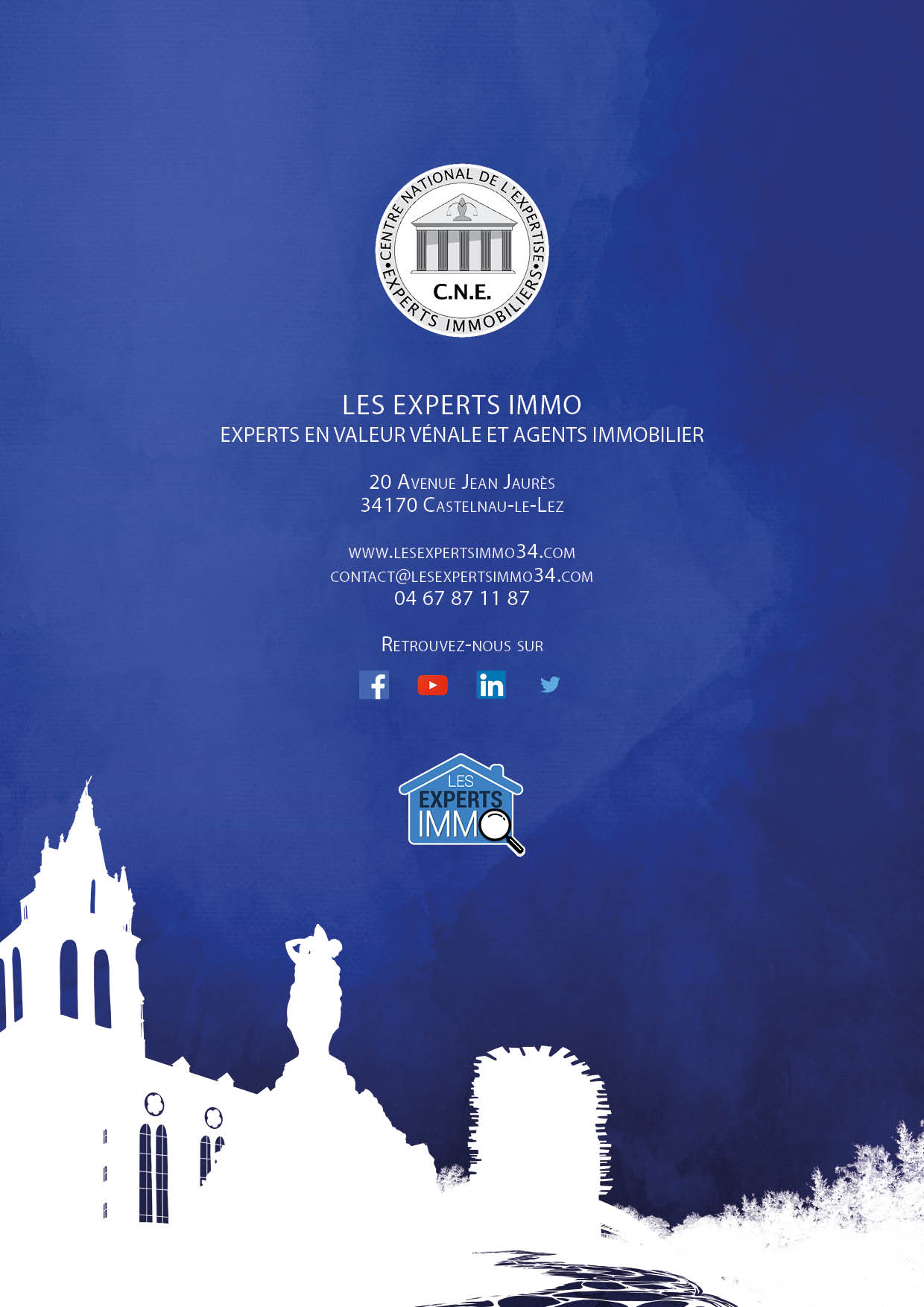 agence immobilière plaquette brochure