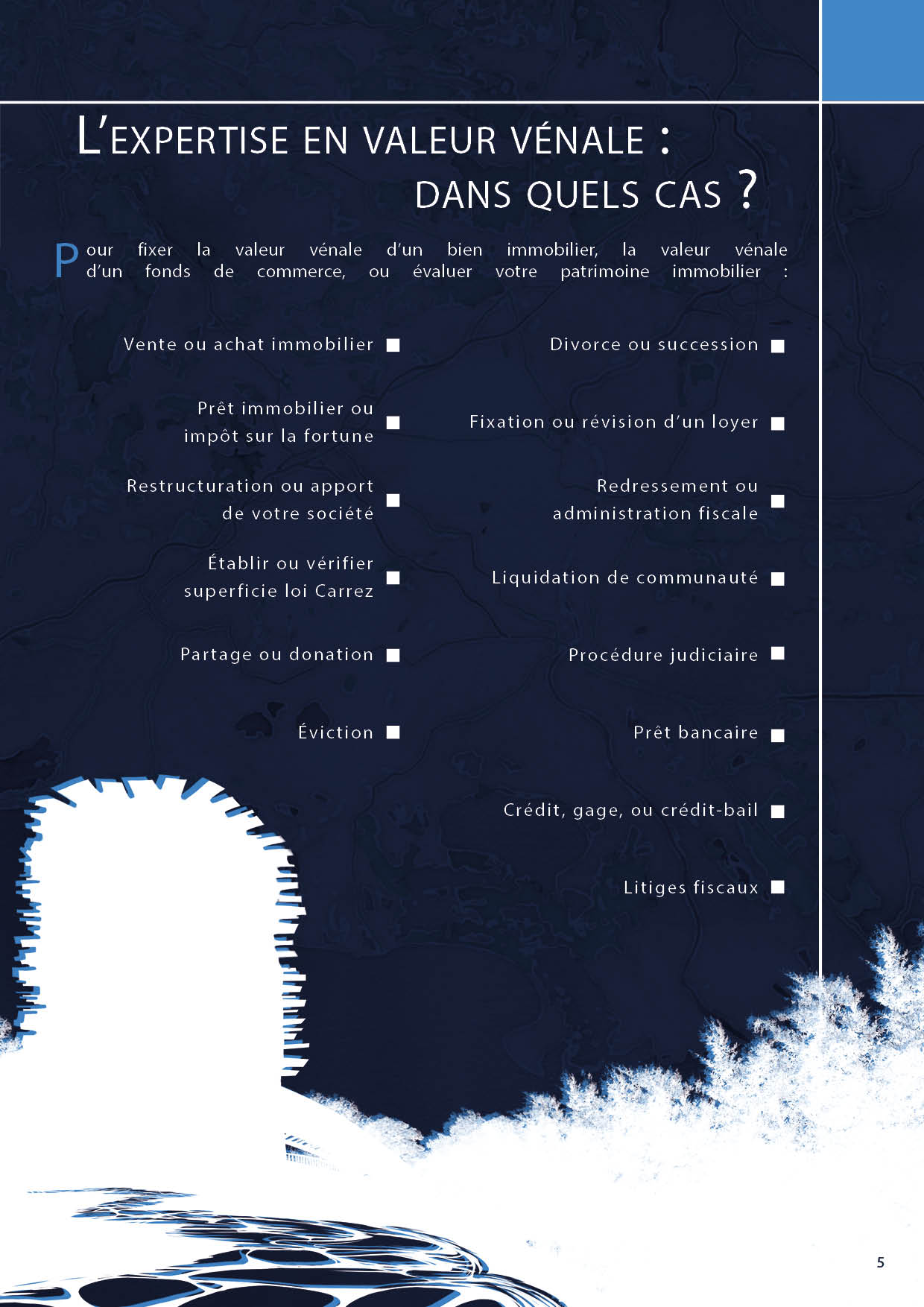 agence immobilière plaquette brochure