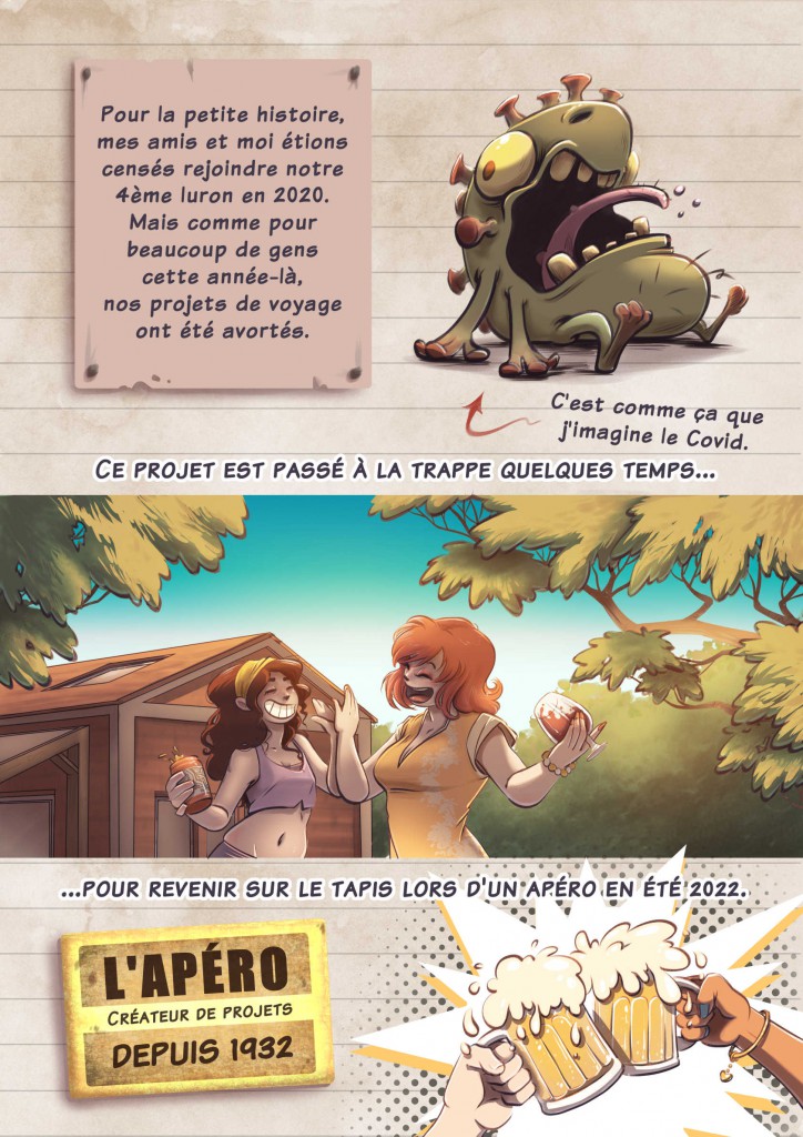 livre et bd character design