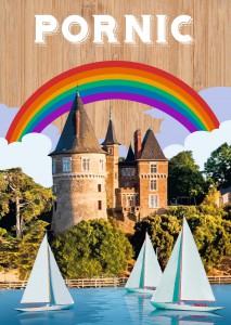 Création de visuels - Carte postale